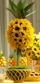 Sun Apple Floral Centerpiece