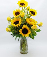 Sunflower and Rose Mix