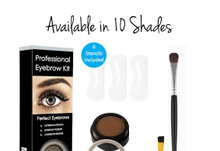 A natural and soft look. The powder stays on all day (even if swimming or in the rain). 

Comes with:
- 6 Stencils 
- 1 Eyebrow Powder (Your Choice of Color)
- 1 Puff Brush
- 1 Angled Brush