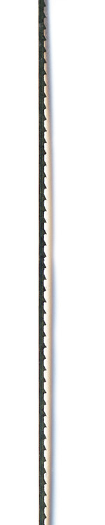 For hand or machine sawing of wood, plastic, and fibrous materials. Skip tooth blades cut fast, provide good chip clearance, and smooth finishes.