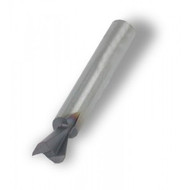 2 Flute 8° Dovetail Bit 3/8ø, 1/2 lg, 1/4 shank, 2-3/8 OAL