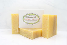 Orange Hibiscus Soap