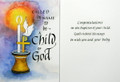 Called By Name Baptism Card