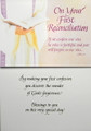 First Reconciliation Greeting Card