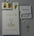 Marian Mass Book White Communion Set