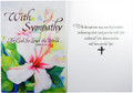 With Sympathy Greeting Card