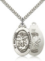 Saint Michael the Archangel Military Medal
National Guard
24" stainless heavy curb chain
