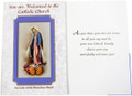 You Are Welcomed to the Catholic Church RCIA Greeting Card