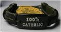 Adjustable Leather Bracelet
100% Catholic