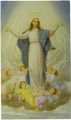 Assumption of Mary Blank Back Paper Holy Card