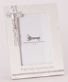 Communion Frame Silver Scroll Chalice Design