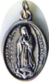 Our Lady of Guadalupe Oval Ox Medal