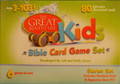 Great Adventure Kids Bible Card Game Set
Front of Box