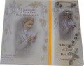 Keepsake of Your First Holy Communion
Booklet with Prayers and Plastic bead rosary