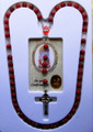 Confirmation Rosary with Confirmation Prayer Holy Card
