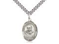 St Maximilian Kolbe Patron Saint Medal
20" Heavy Curb Chain
8073SS/20S
