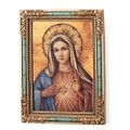 Immaculate Heart of Mary Icon Plaque