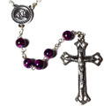 8mm glass bead rosary 