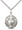 First Communion Sterling Medal shown on chain
