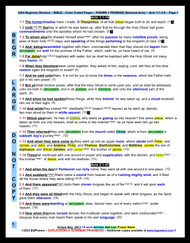 058) 2024 Beginner Color Coded Pages - Large Print