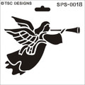 SPS-0018 Angel w/ Trumpet