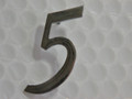Johnson Evinrude Cowl Emblem "5"  NEW  NOS