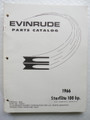 OMC Starflite 100HP Parts Catalog ©1966