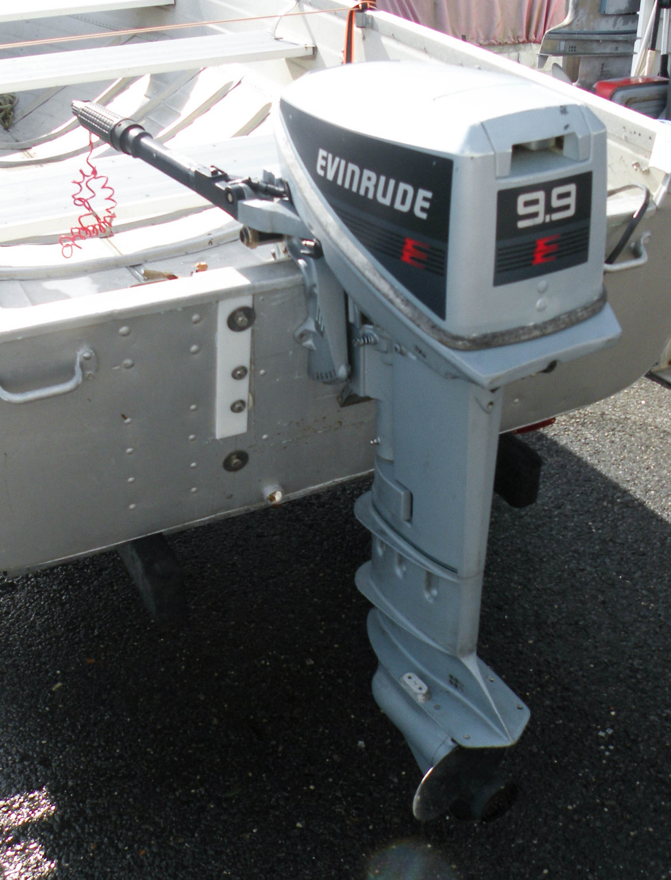 Evinrude 9.9 Long, Electric Start, 1986 Outboard Paradise