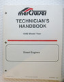 MERCURY MERCRUISER Technicians Handbook, Diesel 1996 NEW 90-806536960