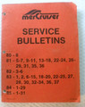 MERCURY MERCRUISER Service Bullitens 80, 81, 82, 83, 84, 85  P/N 90-12655