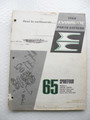 1968 Evinrude  65 Sportfour Parts Catalog