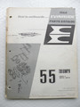 1968 Evinrude 55 Triumph Parts Catalog
