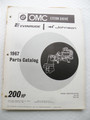 1968 OMC 200HP Stern Drive Parts Catalog