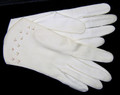 Tildy Vintage White Beaded Gloves