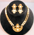 1928 Jasper Necklace and Earring Set