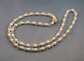 Joan Rivers Pearl and Crystal Necklace with Ball Clasp