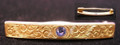 14K Gold Antique Bar Pin