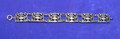 Antique 800 Silver Panel Bracelet