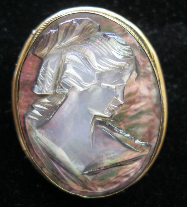 Abalone Shell Cameo - Lil'Paisley The 
