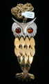 Large Owl Pendant Necklace