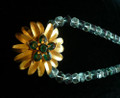 Flourite & Daisy Vintage ReCreation Necklace
