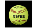Wilson 12" Leather/Polycore FP Softballs - NFHS