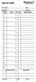 Sportsman'S Baseball Line Up Cards