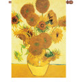 Van Gogh Sunflowers : Illuminated Flags