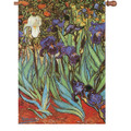 Van Gogh Irises : Illuminated Flags