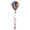 Tie-Dye 16" Hot Air Balloons (25783)