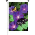 Morning Glory and Swallowtails: Garden Flag