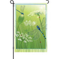 Lacey Dragonflies: Garden Flag
