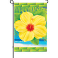 Tropical Hibiscus: Garden Flag