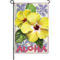 Aloha Hibiscus: Garden Flag